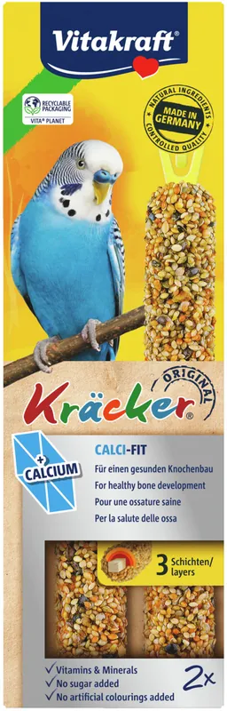 Rabatt Vitakraft Kräcker® Calci Fit Sittiche 2 Stück